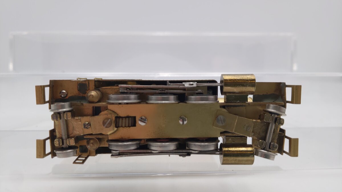 HO Scale BRASS 2-6-2 Steam Switcher (Undecorated) EX