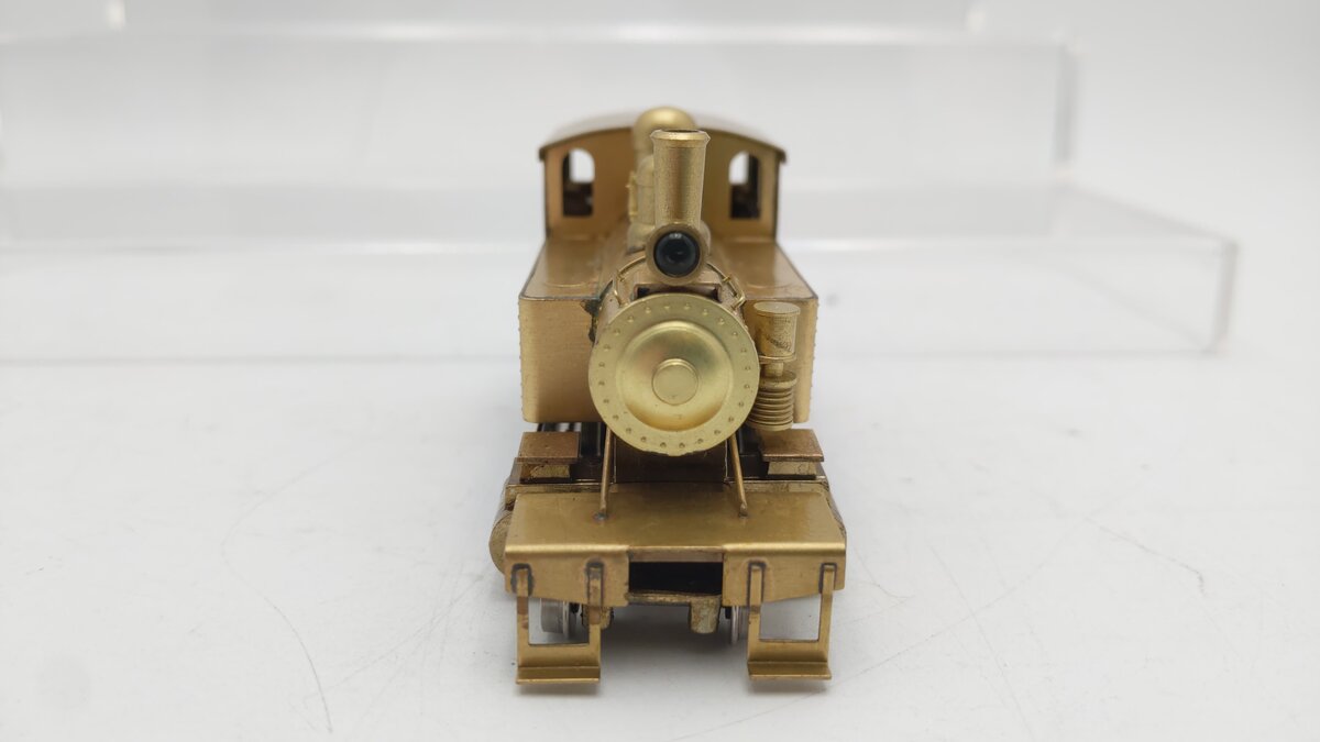 HO Scale BRASS 2-6-2 Steam Switcher (Undecorated) EX