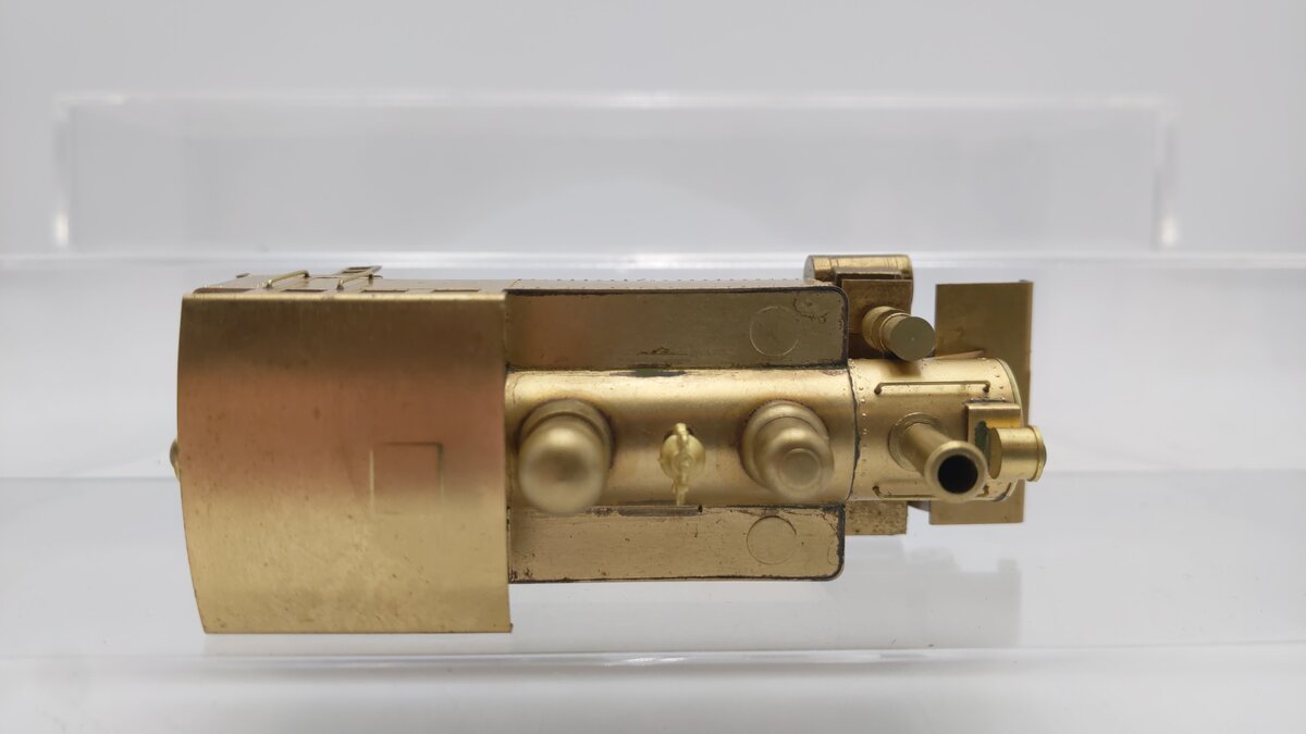HO Scale BRASS 2-6-2 Steam Switcher (Undecorated) EX