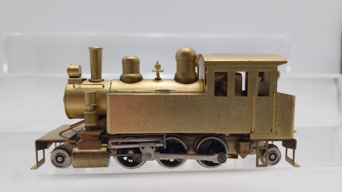 HO Scale BRASS 2-6-2 Steam Switcher (Undecorated) EX