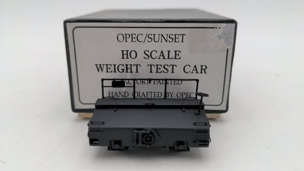 HO Scale BRASS Weight Test Car EX/Box
