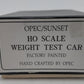 HO Scale BRASS Weight Test Car EX/Box