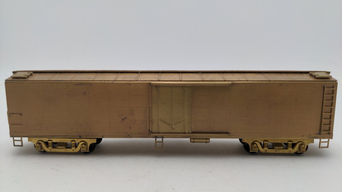 HO Scale BRASS Undecorated Reefer Car EX