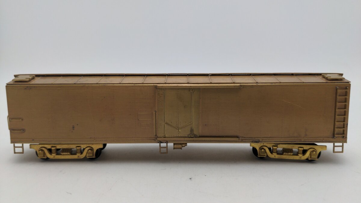 HO Scale BRASS Undecorated Reefer Car EX