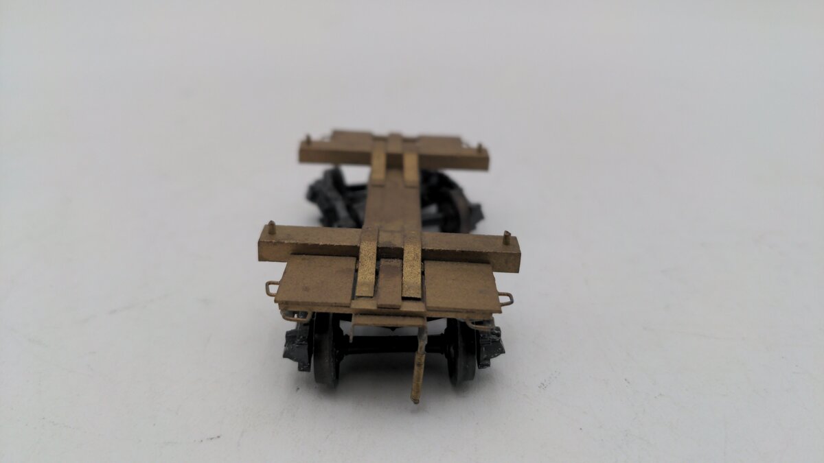 HO Scale BRASS Log Flat Car EX
