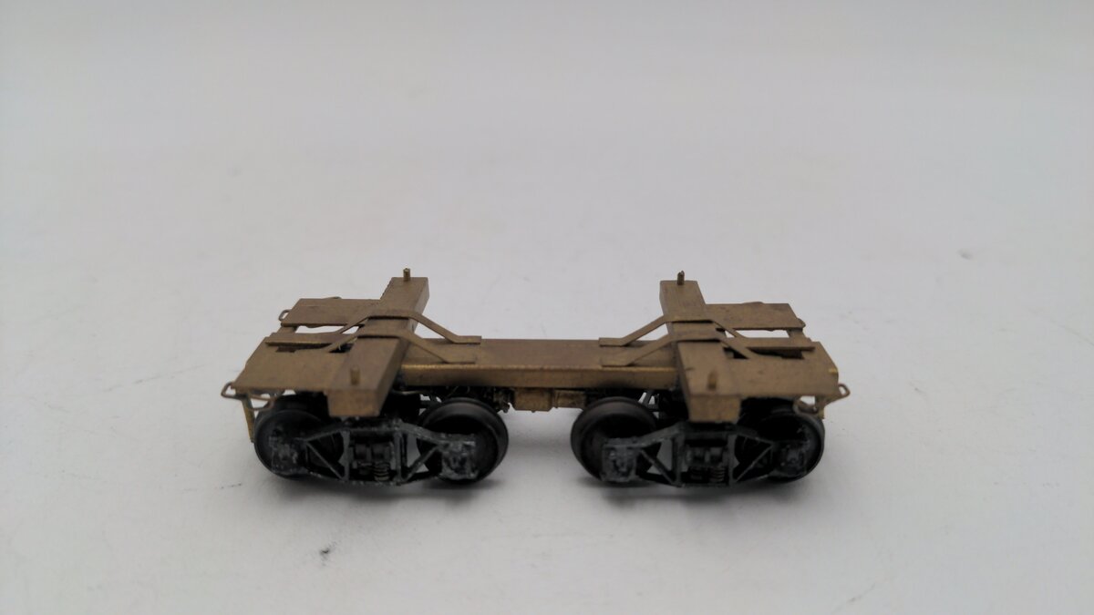 HO Scale BRASS Log Flat Car EX
