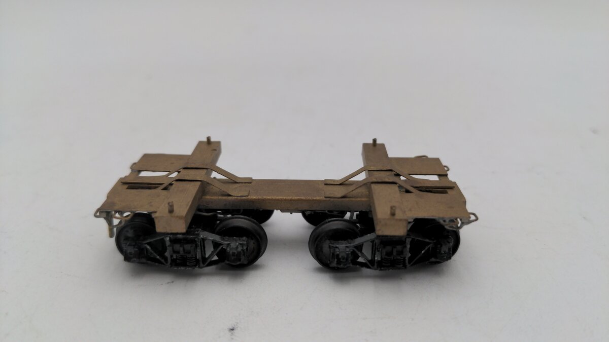 HO Scale BRASS Log Flat Car EX