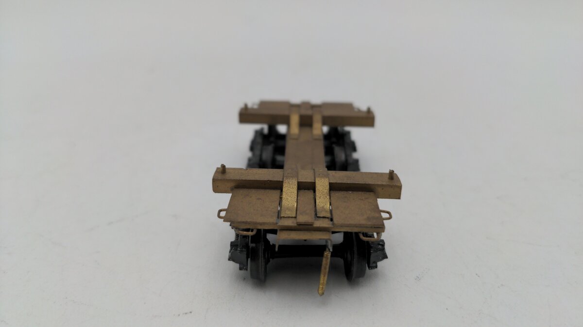 HO Scale BRASS Log Flat Car EX