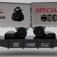 Lionel 6-0781 O Gauge LRRC Flatcar with 2 Vans EX/Box