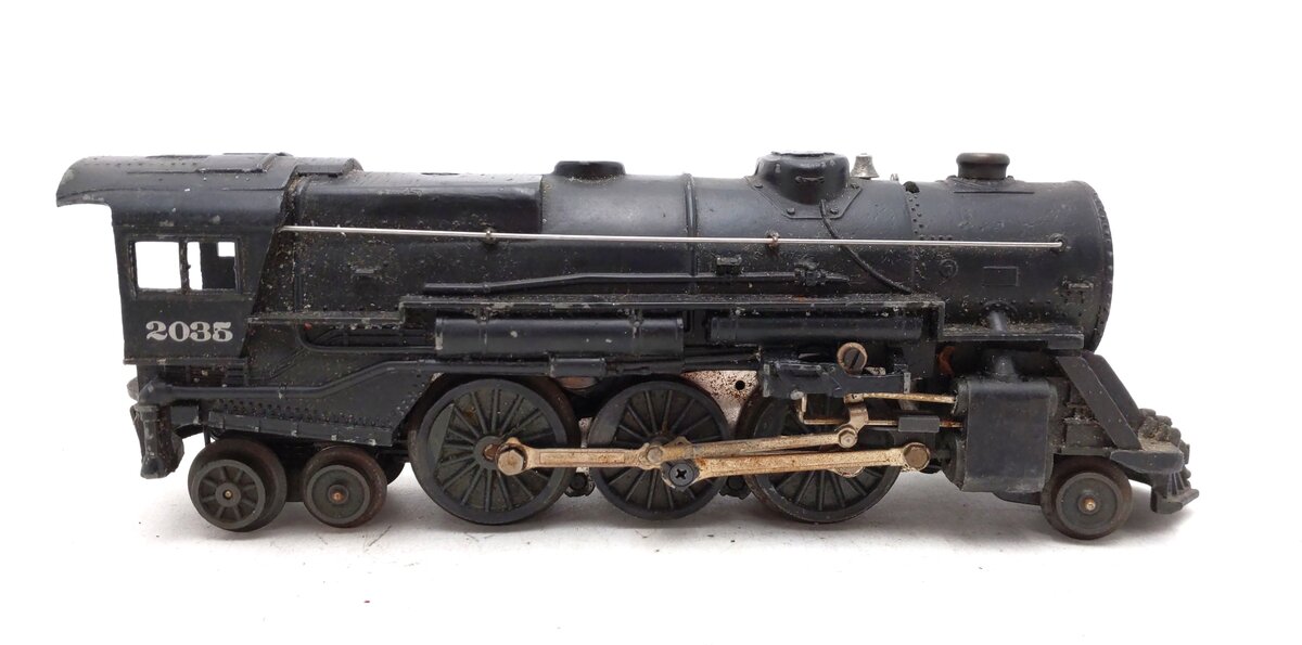 Lionel 2035 Vintage O 2-6-4 Die-Cast Steam Locomotive
