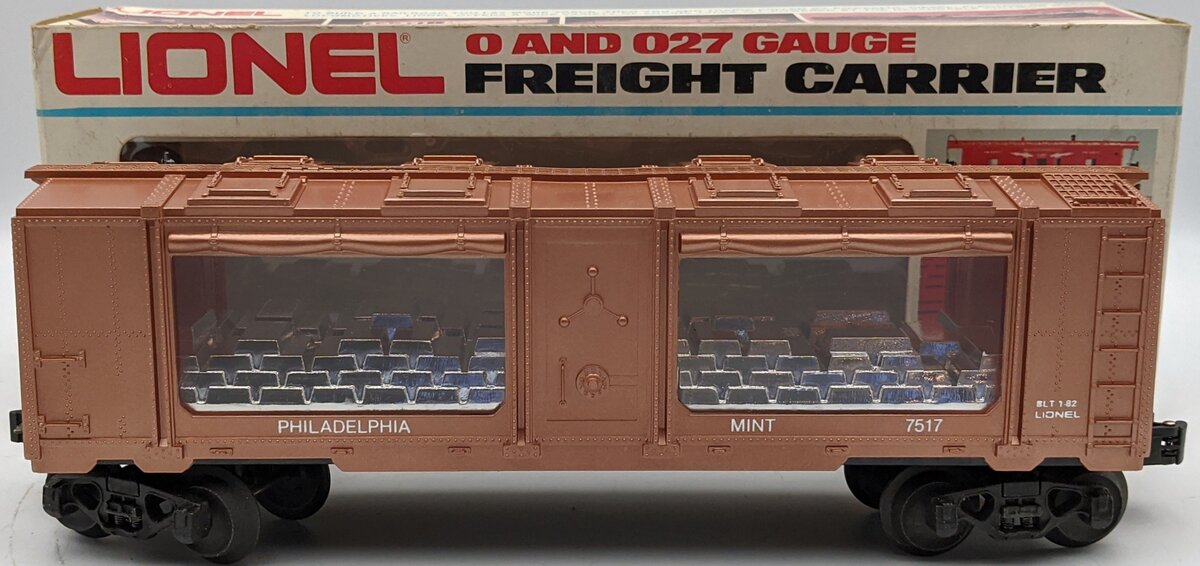 Lionel 6-7517 O Gauge Philadelphia Mint Car #7517 LN/Box