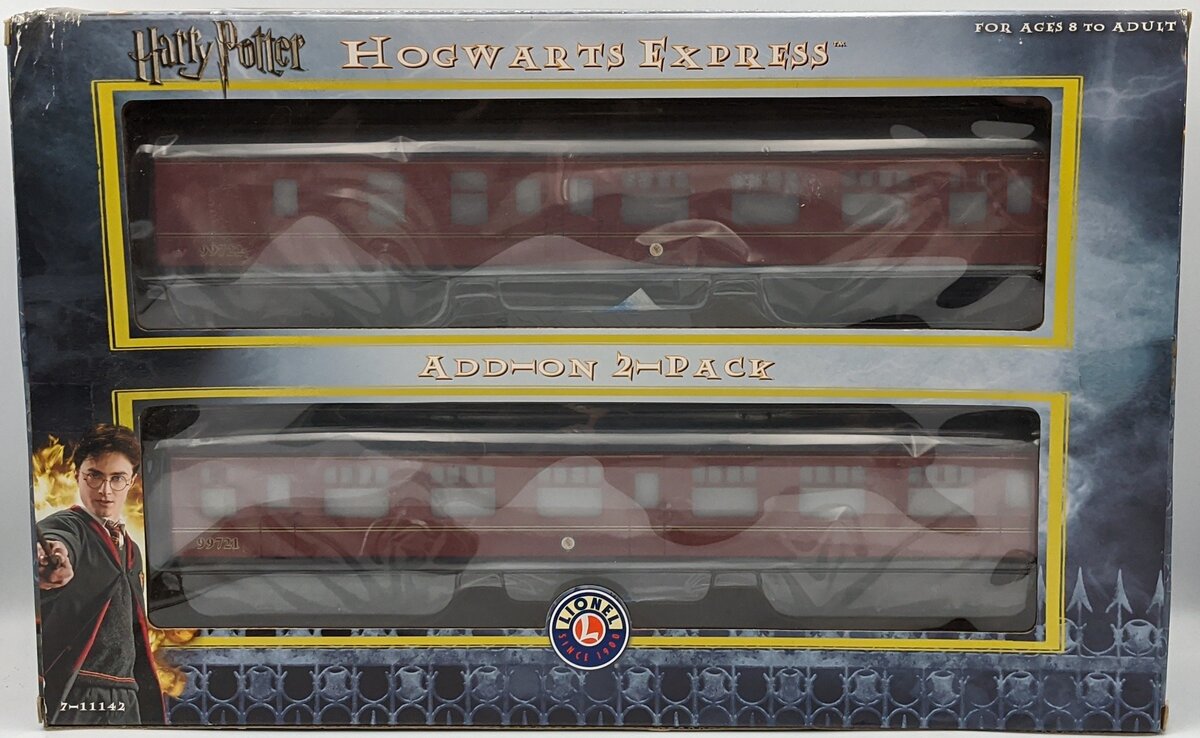 Lionel 6-11142 Hogwarts Express Add-On (Pack of 2)