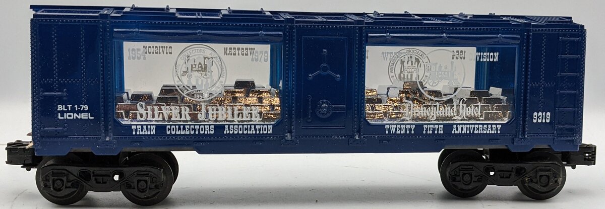 Lionel 6-9319 O Gauge TCA-1979 Silver Jubilee Mint Car NIB