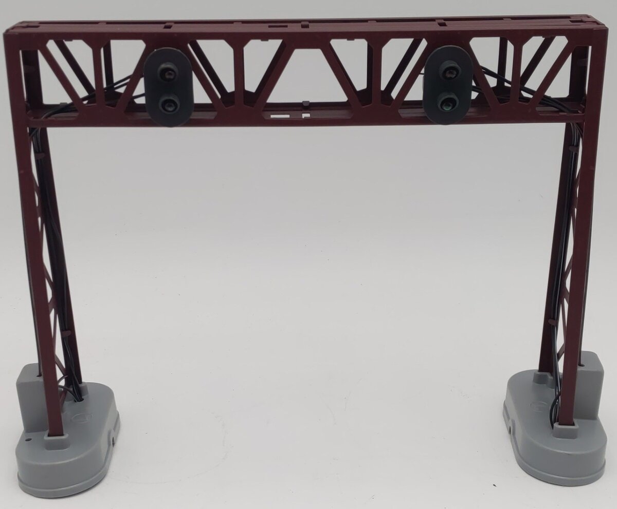 Lionel 6-12895 O Gauge Operating Dual Signal Bridge EX/Box