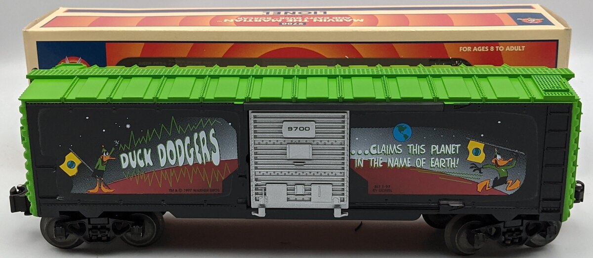Lionel 6-16274 O Gauge Marvin the Martian and Daffy Duck Boxcar #9700 LN/Box