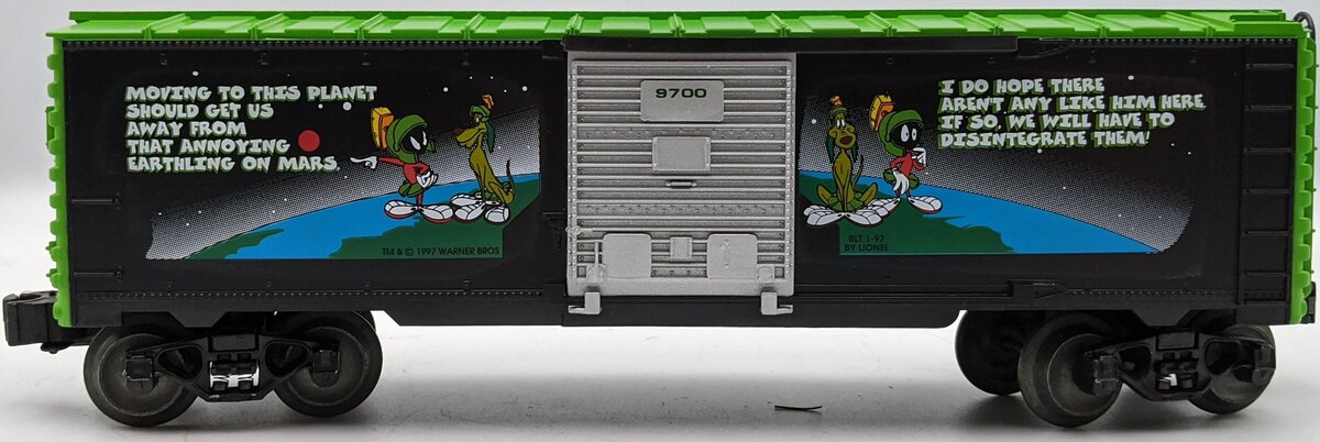 Lionel 6-16274 O Gauge Marvin the Martian and Daffy Duck Boxcar #9700 LN/Box