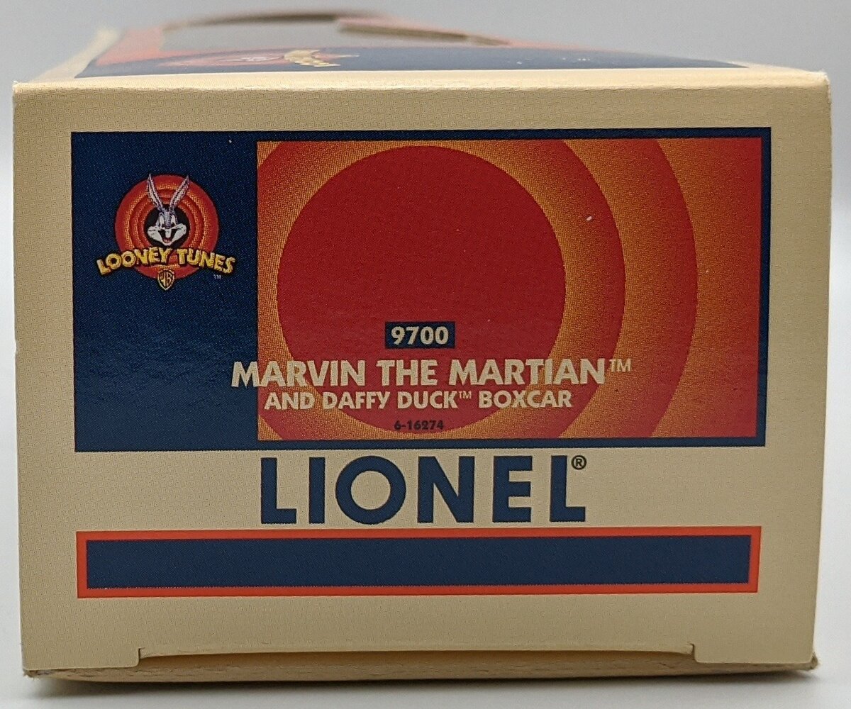 Lionel 6-16274 O Gauge Marvin the Martian and Daffy Duck Boxcar #9700 LN/Box