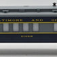 Lionel 6-19010 O Gauge Baltimore & Ohio Dining Car MT/Box