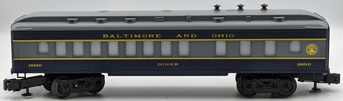 Lionel 6-19010 O Gauge Baltimore & Ohio Dining Car MT/Box