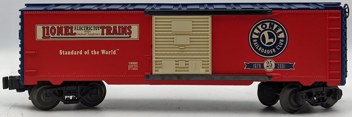 Lionel 6-19995 O Gauge LRRC 25th Anniversary Lionel Boxcar MT/Box