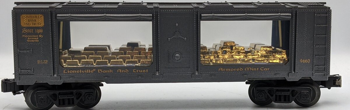 Lionel 6-19660 O Gauge Lionelville Armored Mint Car #9660 MT/Box