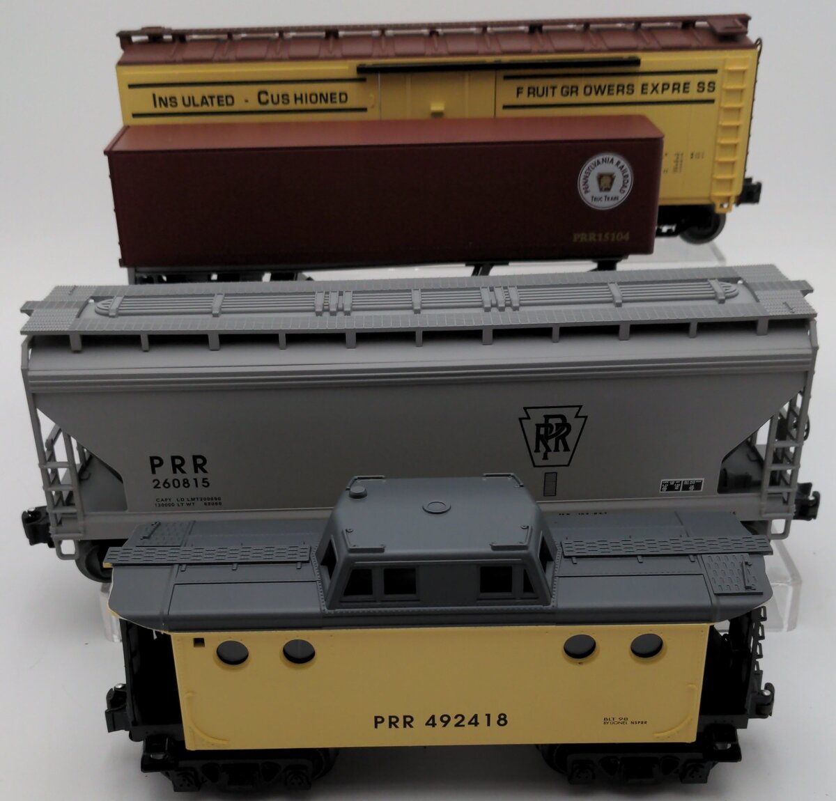 Lionel 6-21751 O Gauge Pennsylvania Rolling Stock (Set of 4) EX/Box