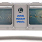 Lionel 6-19855 O Christmas Operating Aquarium Car EX/Box