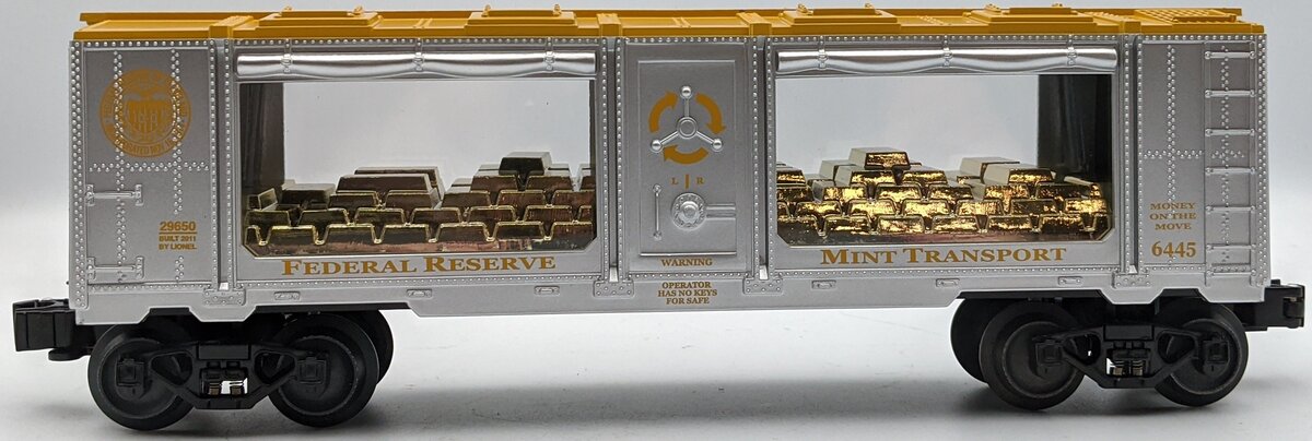Lionel 6-29650 O Gauge Cleveland Federal Reserve Mint Car #6445 MT/Box