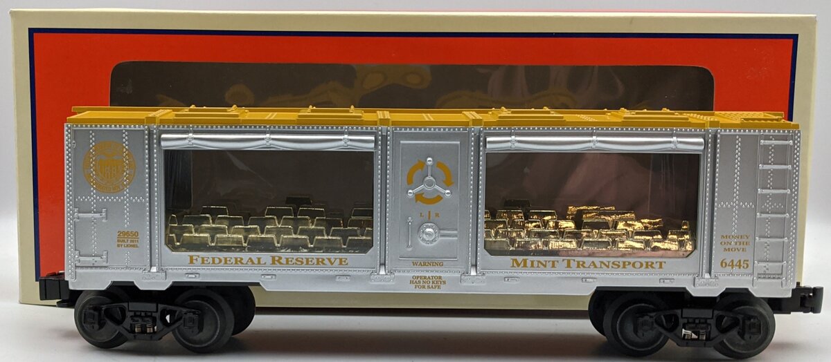 Lionel 6-29650 O Gauge Cleveland Federal Reserve Mint Car #6445 MT/Box
