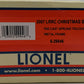 Lionel 6-29946 O Gauge 2007 LRRC Christmas Boxcar LN/Box