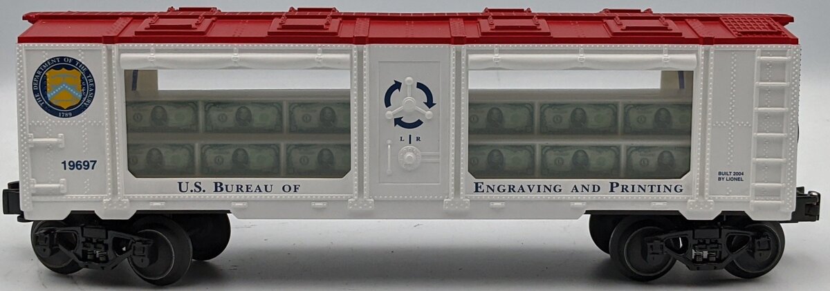 Lionel 6-19697 O Gauge Bureau of Engraving & Printing Mint Car MT/Box