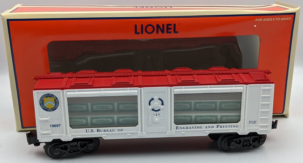 Lionel 6-19697 O Gauge Bureau of Engraving & Printing Mint Car MT/Box