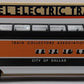 Lionel 6-52085 O Gauge 1996 TCA "City of Dallas" Dallas Full Vista Dome Car EX/Box