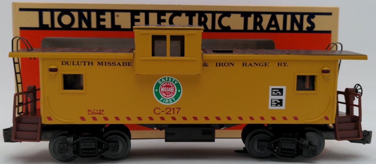 Lionel 6-19715 O Gauge Duluth Missabe & Iron Range Extended Vision Caboose #217 EX/Box