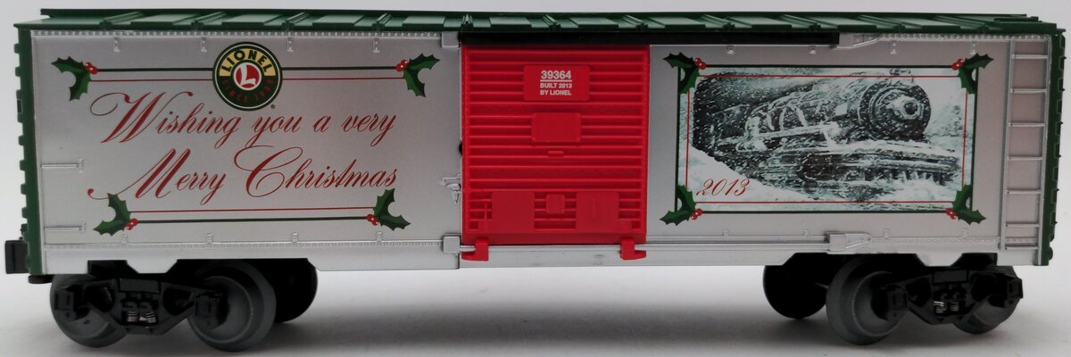 Lionel 6-39364 O Gauge 2013 Christmas Boxcar EX/Box
