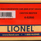Lionel 6-52500 O Gauge ATSF Grand Canyon Reefer 2009 TCA Convention Car #7409 LN/Box