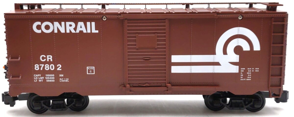 Lionel 8-87802 G Scale Conrail Boxcar w/E.T.D. NIB
