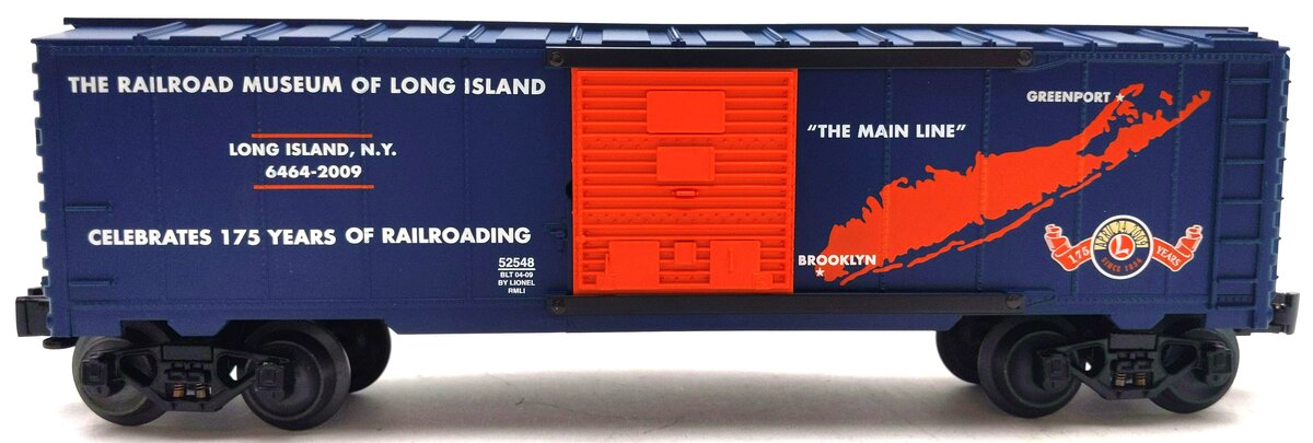 Lionel 6-52548 Railroad Museum of Long Island Boxcar #6464-2009 LN/Box