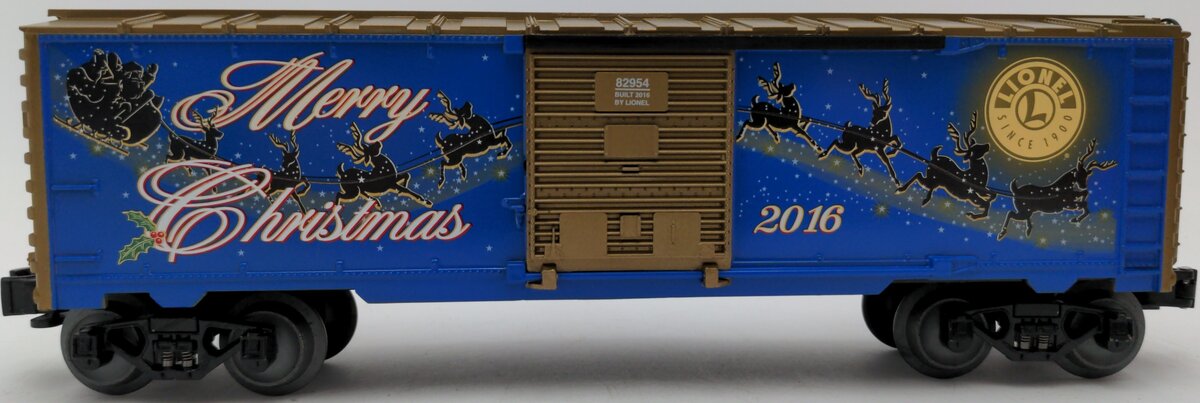 Lionel 6-82954 O 2016 Lionel Christmas Boxcar LN/Box