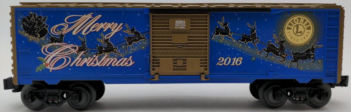 Lionel 6-82954 O 2016 Lionel Christmas Boxcar LN/Box