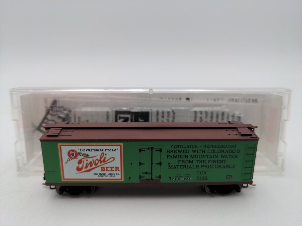 Micro-Trains 04900440 N Tivoli Beer Northern 40' Double Sheathed Reefer #5100 LN/Box