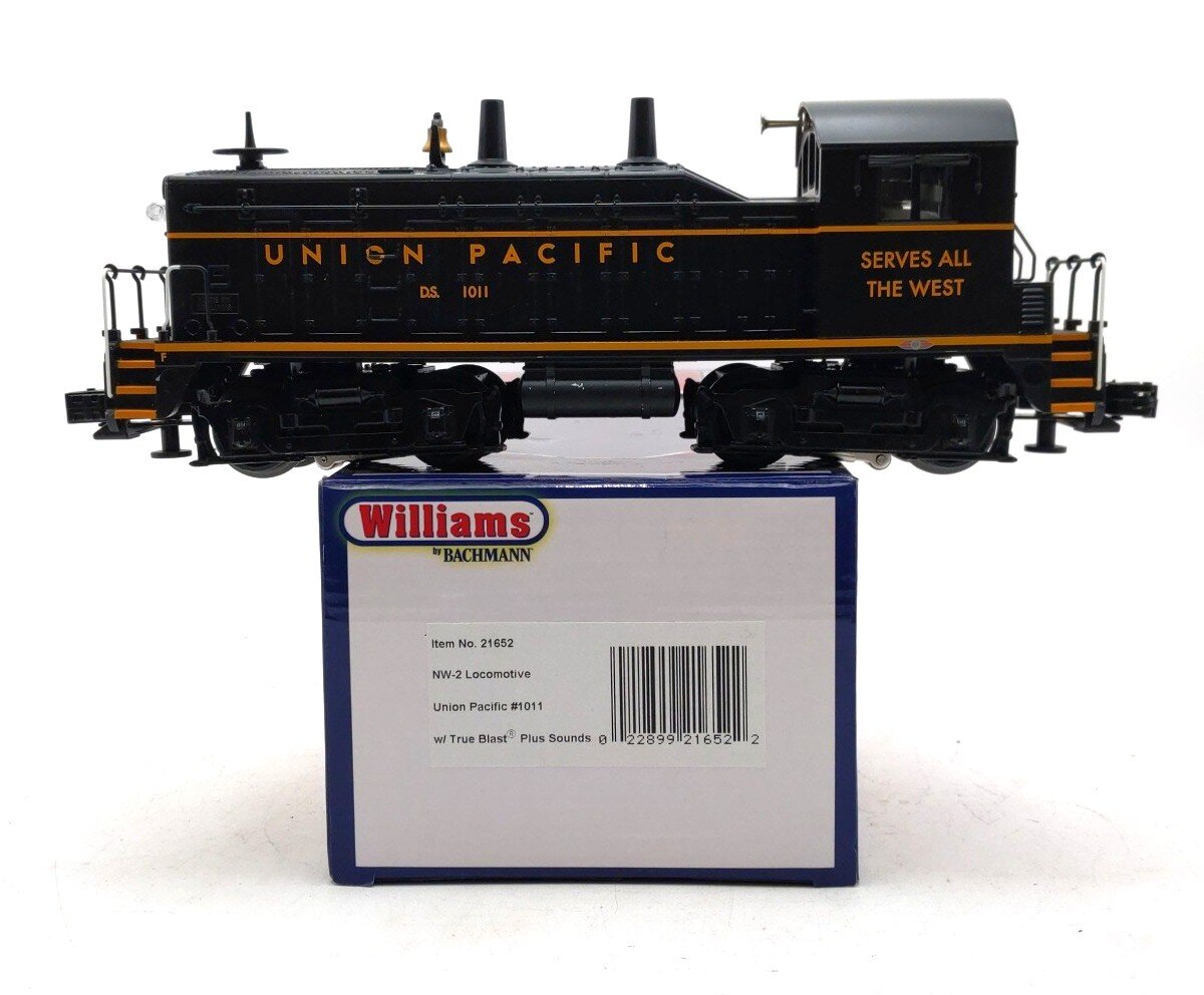 Williams 21652 O Union Pacific EMD NW2 Conventional 3-Rail Diesel Loco #1011 EX/Box