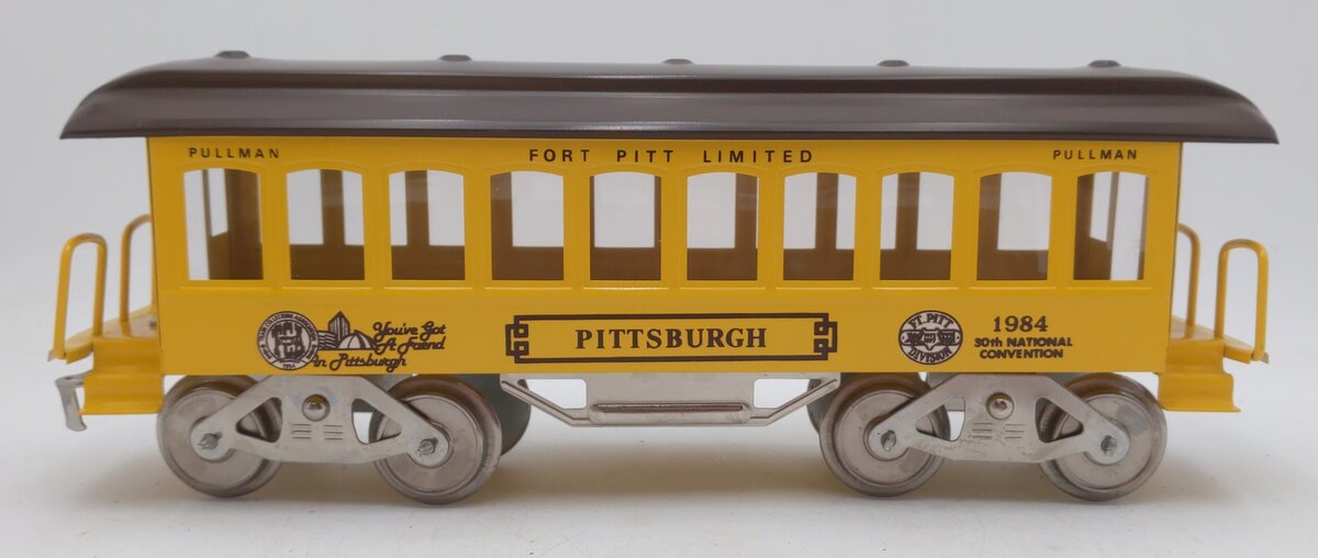 McCoy 1984 McCoy 1984 Standard Gauge TCA Pittsburgh Pullman Passenger Car VG/Box