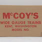 McCoy 1984 McCoy 1984 Standard Gauge TCA Pittsburgh Pullman Passenger Car VG/Box