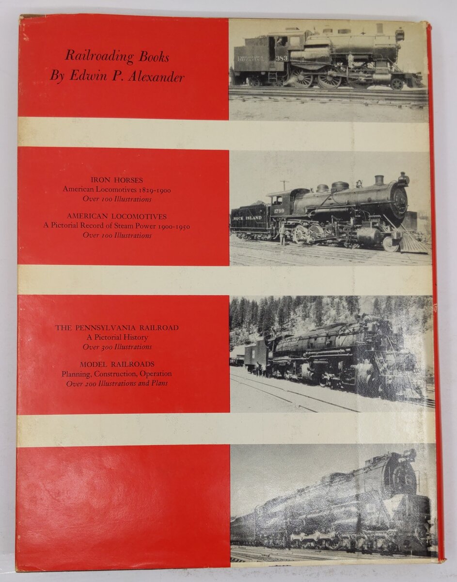 American Locomotives, 1900-1950 Hardcover Book By Edwin P. Alexander VG