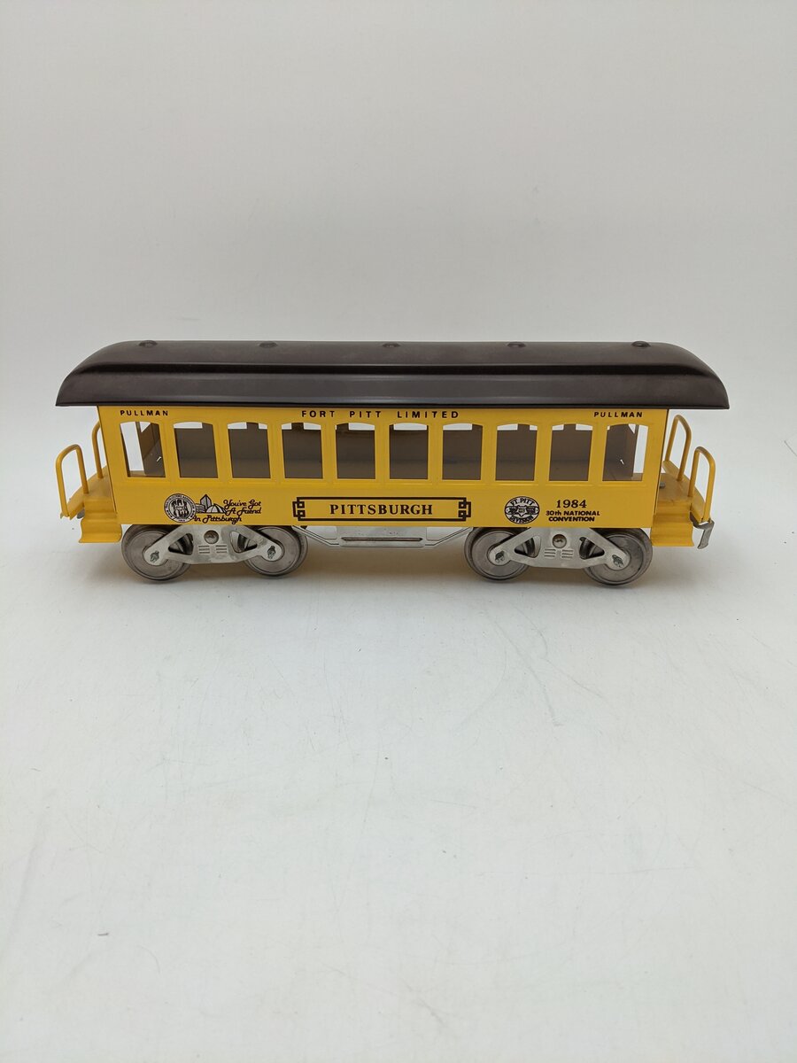 McCoy 1984 McCoy 1984 Standard Gauge TCA Pittsburgh Pullman Passenger Car VG/Box