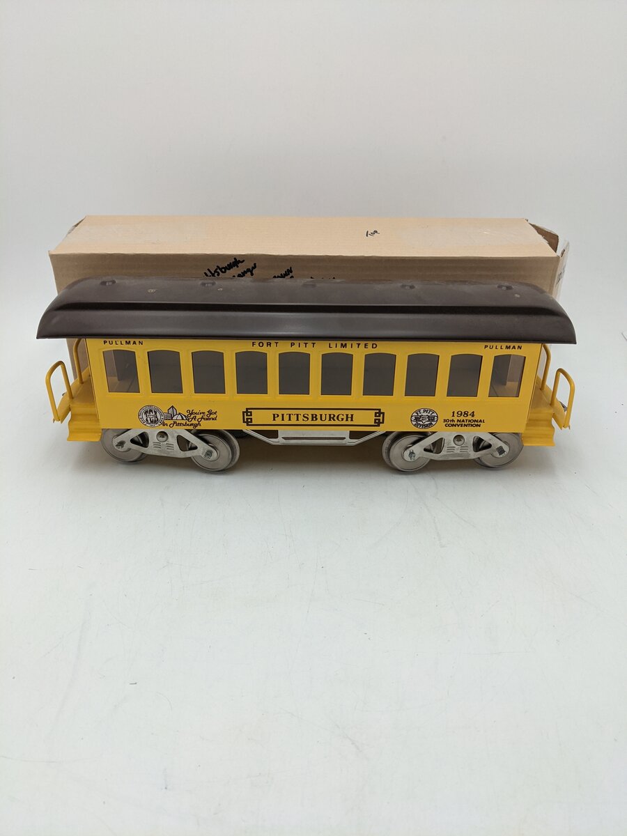 McCoy 1984 McCoy 1984 Standard Gauge TCA Pittsburgh Pullman Passenger Car VG/Box