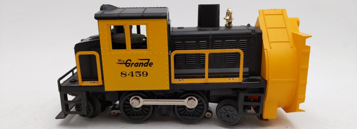 Lionel 6-8459 O Gauge Rio Grande Rotary Snow Plow VG