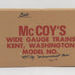 McCoy 1957 Standard Gauge Bob McCoy Reefer Car EX/Box