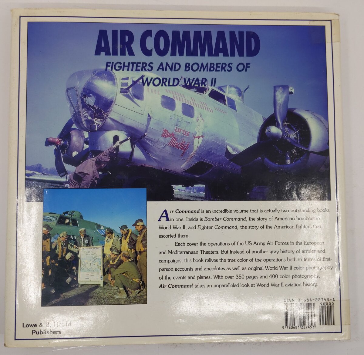 Air Command Hardcover Book By Jeffery L. Ethell VG